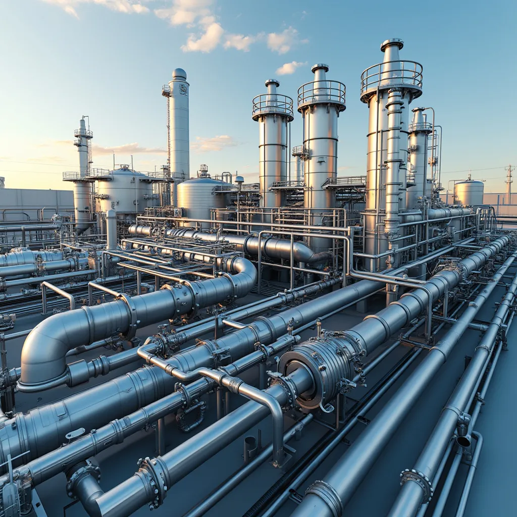 Planta de procesamiento de gas natural