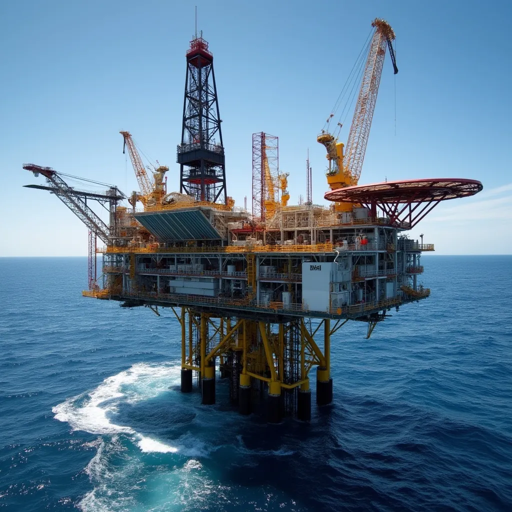 Plataforma petrolera offshore Argentina