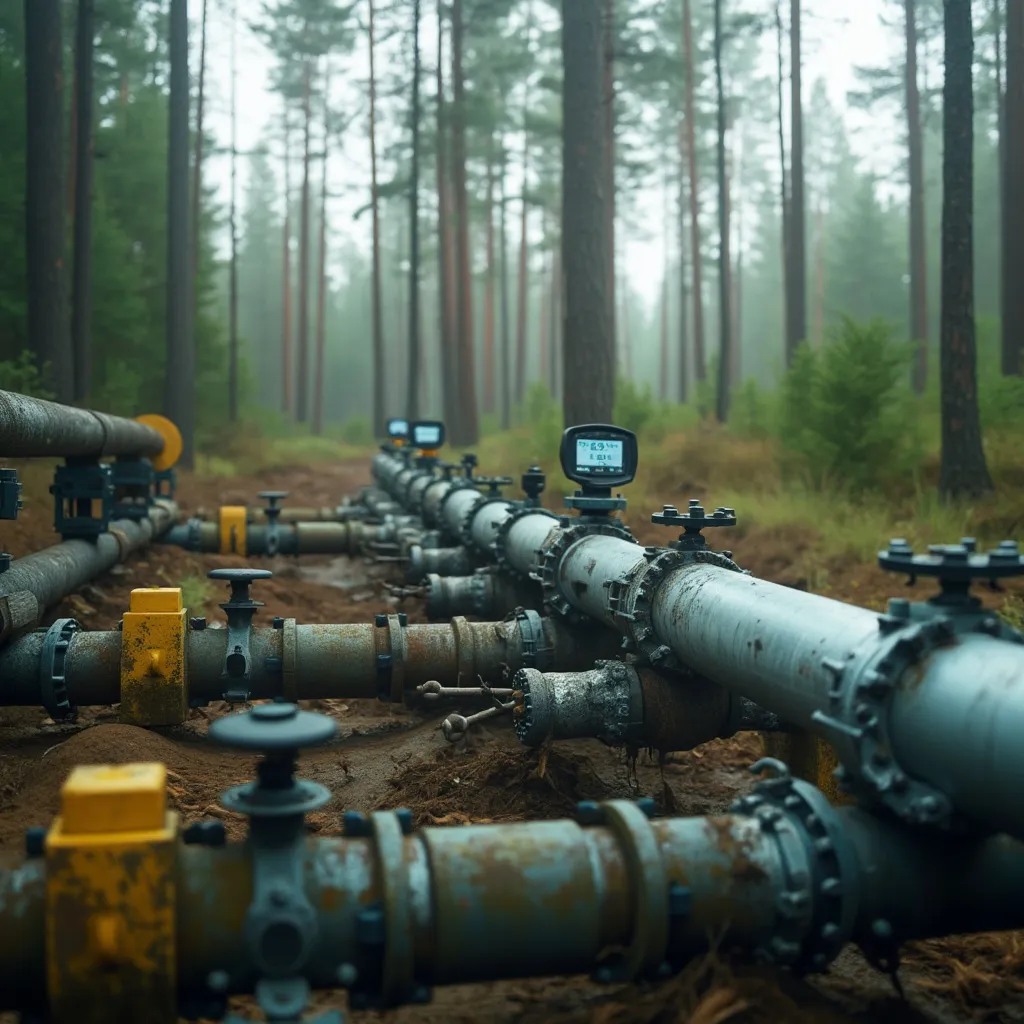 Sensores IoT en campo petrolero